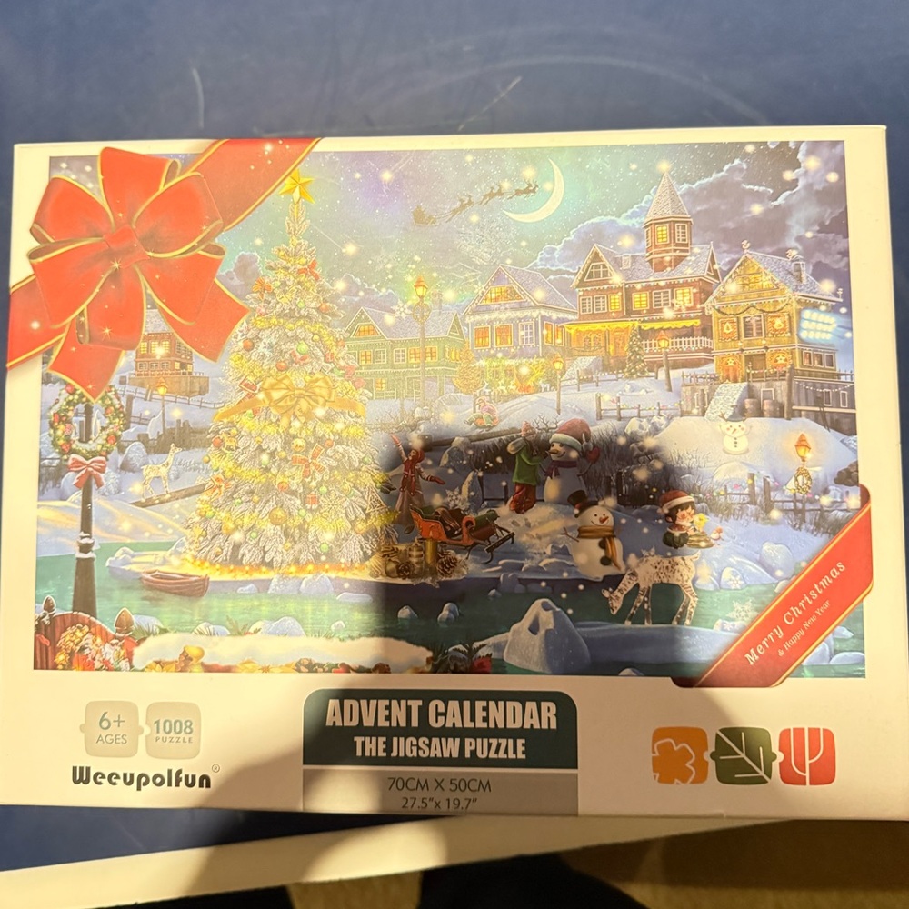 Christmas Advent Calender Jigsaw Puzzle
